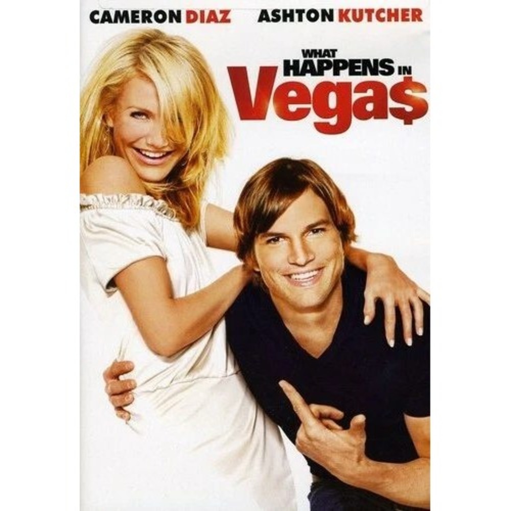 What Happens in Vegas DVD Cameron Diaz Ashton Kutcher Romcom 2008 Widescreen